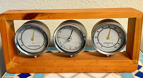 Wetterstation analog mit - analog,