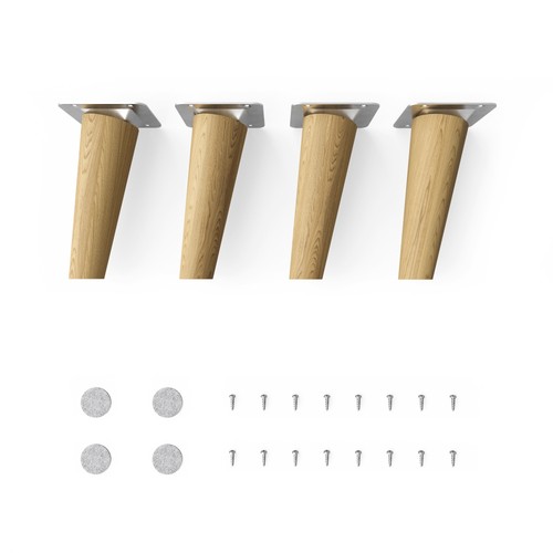 Sossai holzfüße eiche - sossai®,