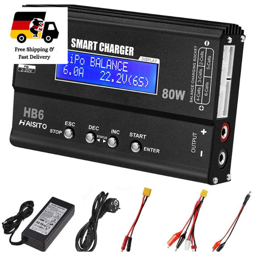 Haisito lipo ladegerät 80w - lipo,