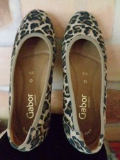 Damen Gabor Comfort Schuhe Ballerinas Slipper Halbschuhe Gr. 3 1/2 Gr. 36 Leo!