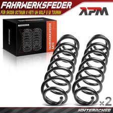 2x Federn Fahrwerksfeder