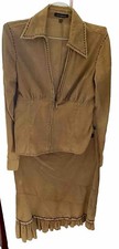 Hellbrauner cordanzug mit - hellbrauner,