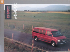 1998 GMC Savana Kanada Prospekt Brochure, 22 Seiten