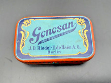 Jugendstil Werbe-Blechdose -