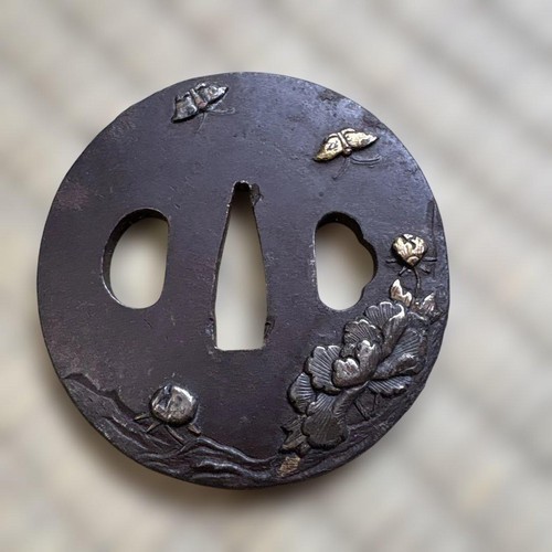 Japanisches eisen tsuba - eisen,