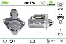 VALEO 201176 Starter Anlasser 2,2kW für CHEVROLET Trailblazer (31UX) 12V