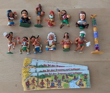 Im Tal der Trapper und Indianer - Kompelttsatz mit 12 Beipackzetteln