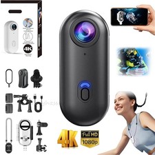 Action Cam 4K 30M Wasserdicht Action Sport Kamera WiFi 128GB Micro Sd Karte DE