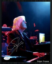 Edgar Froese 1944-2015 Komponist mit COA Original Signiert # BC G 45737