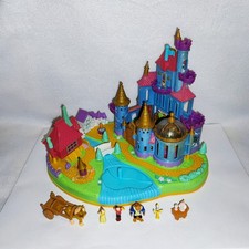 Polly Pocket Disney Belle Beauty and the Beast Schöne & Biest ? Schloss Figuren