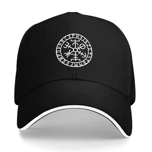 Wikinger vegvisir rund cap - rund,