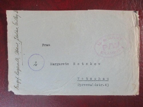 Umschlag lazarett - (x1375),