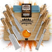 HOLZWURM Stechbeitel-Satz