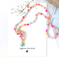 Bunte Midi Kette LUPITA mit