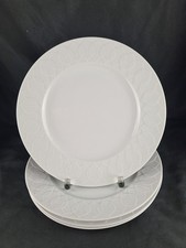 4 Porzellan Speiseteller Ø25cm Rosenthal Lotus weiß