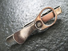 Krawattenklammer Silber 925 Olandre Hamburg Handarbeit Design Krawattenhalter