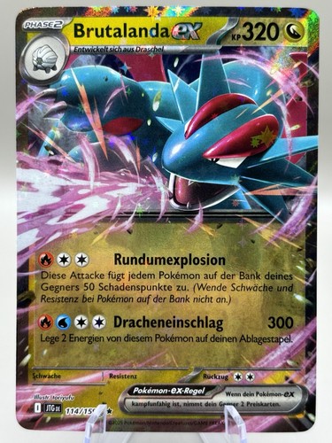 Pokémon karte brutalanda - pokémon,