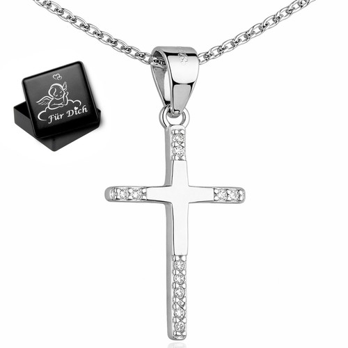 Kreuz kette 925 silber - kreuz,
