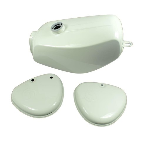 Lackset tank seitendeckel - tank, +