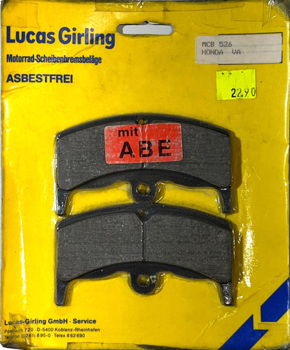 Bremsbeläge paar trw mcb526 - paar,