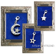 Charm anhänger mond stern - mond,