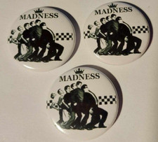 Madness button ska reggae - 1x,