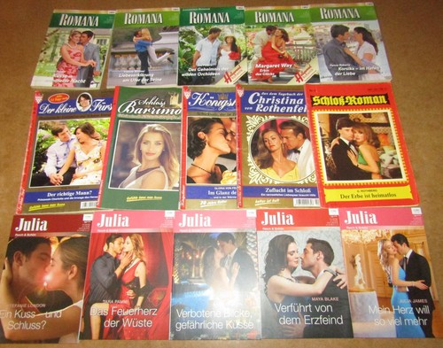 Romanhefte 5x julia - romanhefte,,