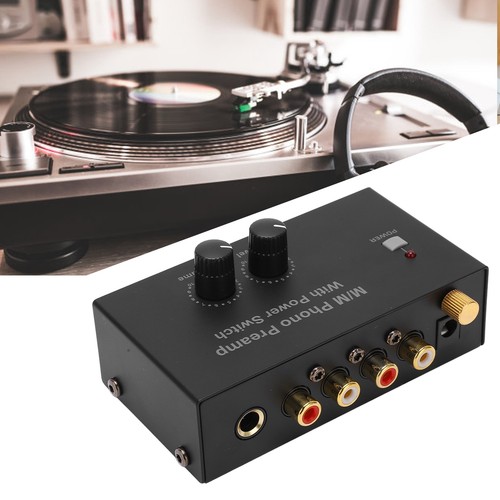 Phono-Plattenspieler-Vorverst?