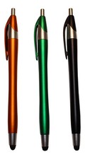 5x colorful 2in1 ballpoint pen