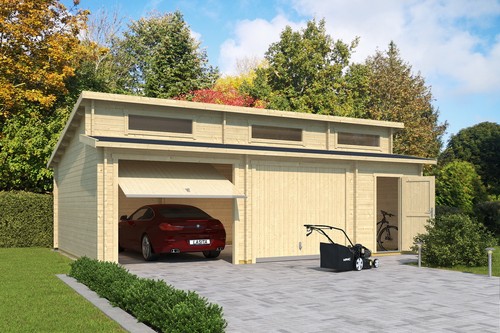 Holzgarage bausatz 44mmgarage - bausatz,