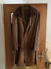 Ledermantel Herren Gr. 56 schwere Vintagequalität