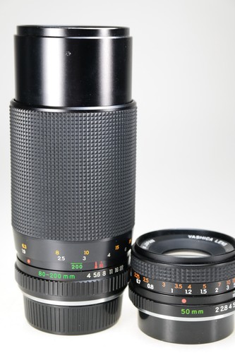 Yashica objektiv set - yashica,