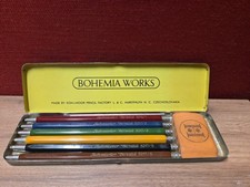 6 DDR Druckbuntstifte im Etui