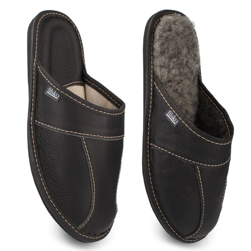 Leder hausschuhe herren - hausschuhe,