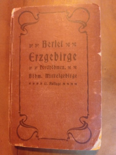 Berlet wegweiser erzgebirge - wegweiser,
