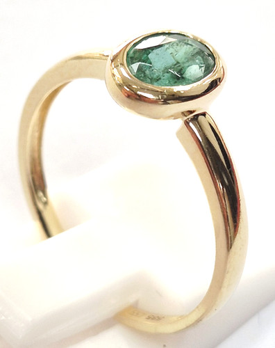 Damen ring 585 gold karat - gold,