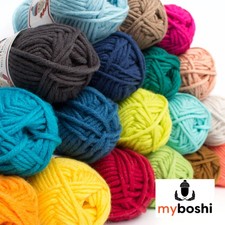 myboshi No. 1 Strick- und Häkelgarn, 50g, alle Farben