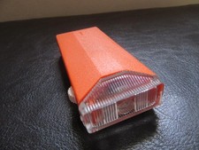 DDR Taschenlampe-Kleinlampe-Camping-Lampe-Orange-Artas-Narva Unbenutzt!...2