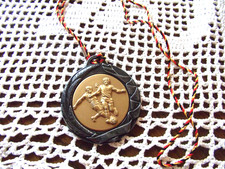 Fußballmedaille aus  Messing