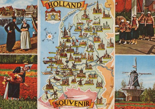 Alte ansichtskarte holland - alte,