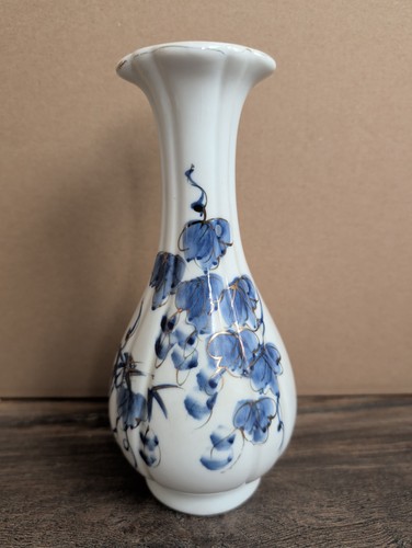 Weiße porzellan vase - vase, mit