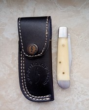 PERKINS Klappmesser mit Ledertasche