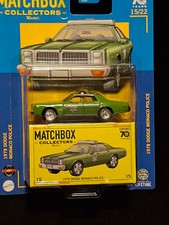 Matchbox Collectors Series: 1974 Dodge Monaco Police grün OVP