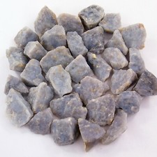 Chalcedon blau Edelsteine roh