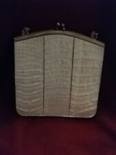 Antike kleine Ledertasche