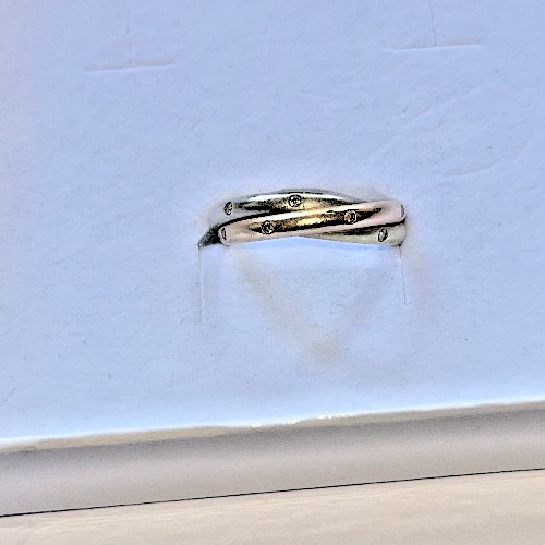 Tricolore ring gold 585 - tricolore,