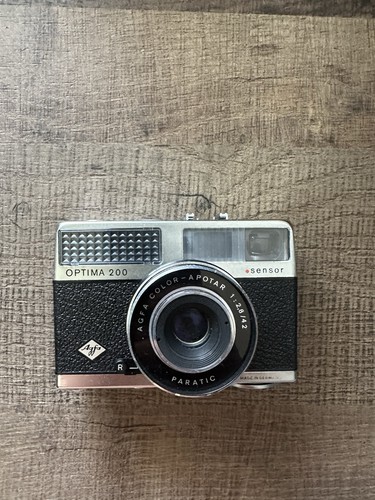Agfa optima 200 - agfa, sensor