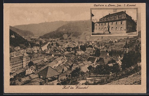 Zell wiesental gastheim zum - /,