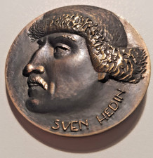 Kauko Räsänen "Entdecker der Welt"- Sven Hedin - Bronze