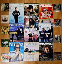VISIONS 2005/10 Musikzeitschriften + Die Heft CD's/Sammlerzustand/Top Preis/